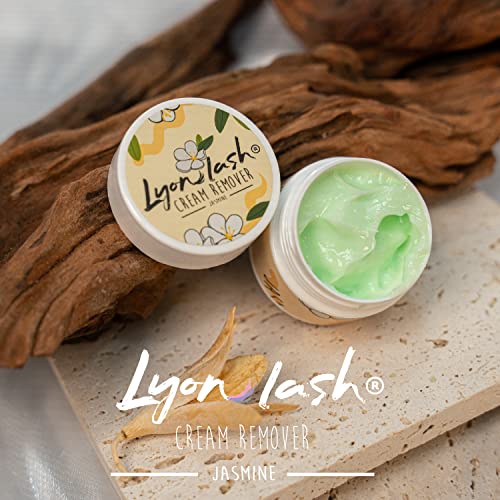 Lyonlash Pro Enhitle Cream Reliver 15G 0.51fl. עוז | מסיר את דבק הרחבת הריסים ביעילות | גירוי נמוך לעור רגיש | אספקת
